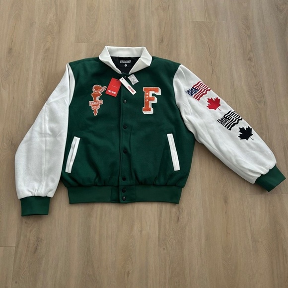 Full Send Letterman Jacket - Picture 2 of 8